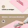 No rain no flowers - Minimalistisch - Roze - Bloem Inductie beschemer met haakjes klein -ky-schoon-de