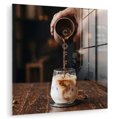 Espresso - Melk - Café plexiglas 5mm klein -zzzproduct_nieuw