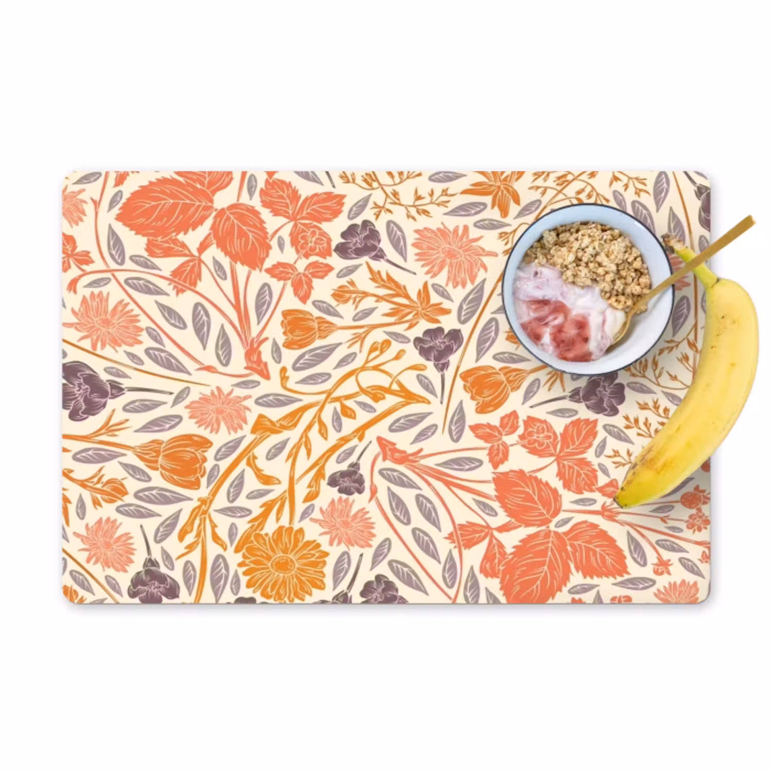 Herfstgloed Botanisch Placemat vinyl groot -zzzproduct_Kitchenyeah-website