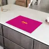 Smile - Stippen - Roze Inductie beschermer vinyl 3mm klein -sfeer8