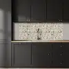 Terrazzo - Patroon - Groen keuken achterwand 2 middel 871 -sfeer1