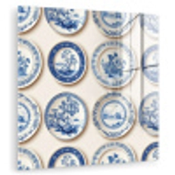 Borden - Bomen - Planten - Blauw plexiglas 5mm klein 11 -zzzproduct_nieuw
