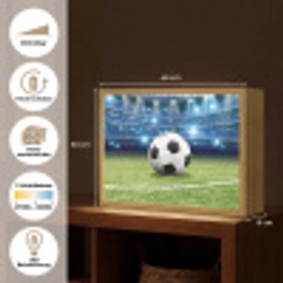 Voetbal - Stadion - Bal - Jongens Light Box met batterij (Wandlamp kind) middel -USP_websiteoverzichtDE