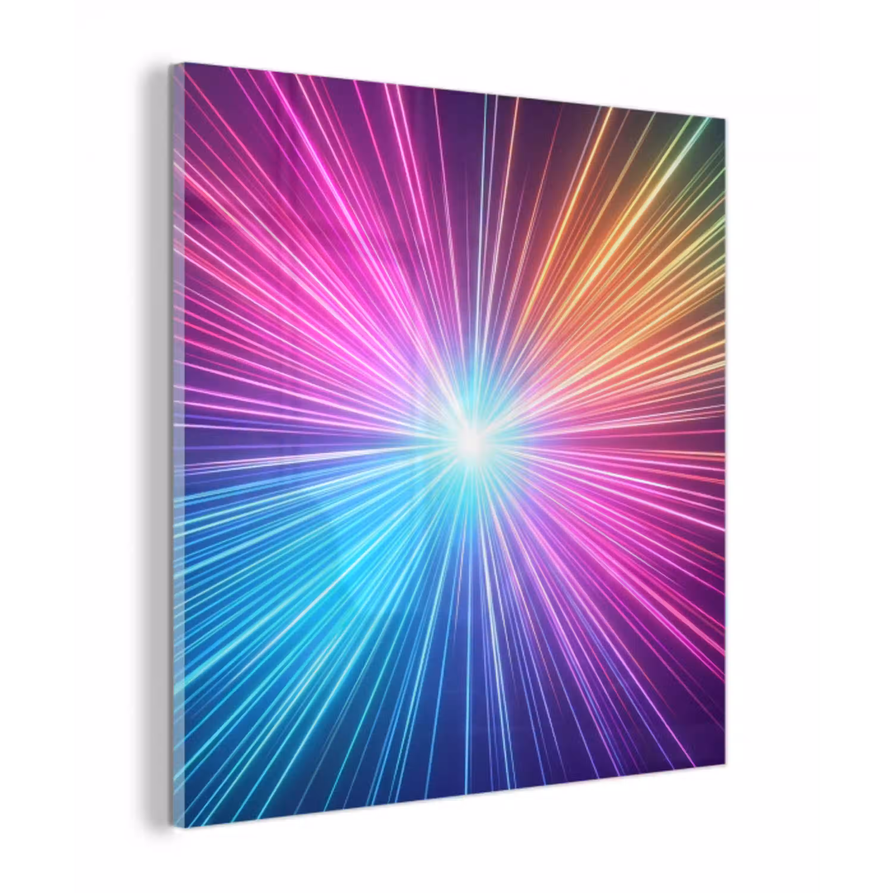 Abstract - Light - Burst - Modern - Colorful plexiglas 5mm klein -z3d