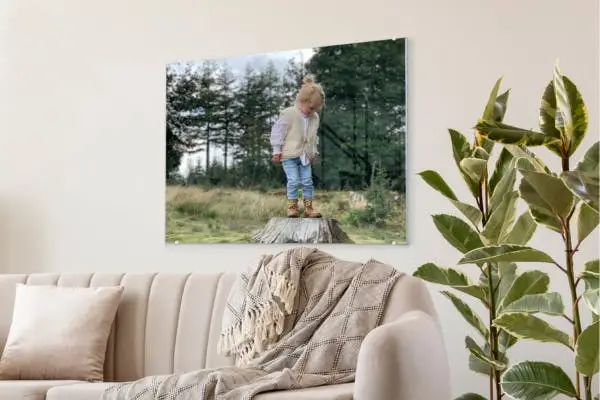 Eigen foto op plexiglas