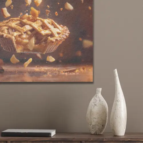 Appel - Taart - Warm - Eten PET vilt klein -sfeer6_closeup