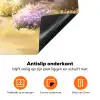 Huisje - Hout - Bloemen Inductie beschermer vinyl 3mm klein -zzzzzzz-td-onderkant