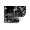 Tropisch - Jungle - Bomen - Bladeren Muursticker klein -3d