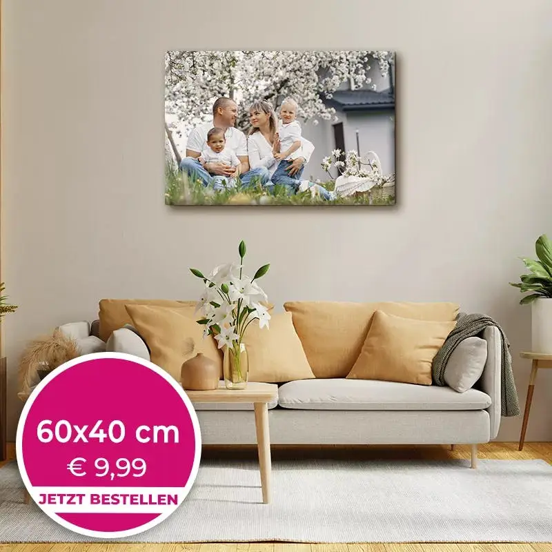 Foto auf Leinwand 60x40 cm