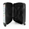 Zomer tegel patroon kleurrijk NBS - Handbagage koffer - Volwassenen Unisex middel -binnenkant