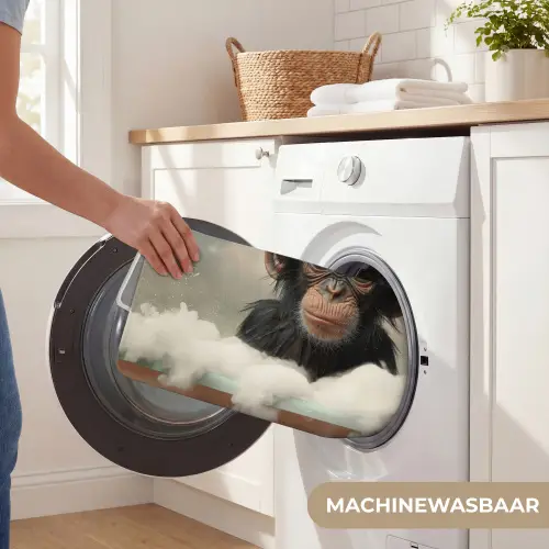 Aap - Dieren - Bad - Schuim WCmat klein -USP_WasbaarNL