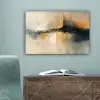 Moderne kunst - Abstract - Zwart canvas 2cm klein -sfeer4