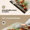 Potten - Kruiden - Hout Inductie beschemer met haakjes klein -ky-schoon-nl