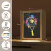 Graffiti - Sport - Tennis - Raket - Bal Light Box met kabel (Tafellamp) klein -USP_NL