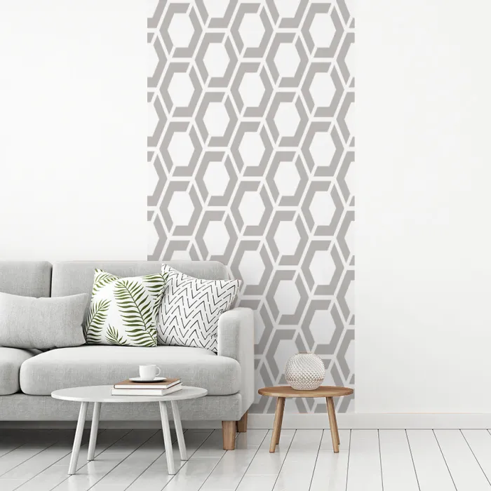 Grafisch - Patroon - Modern - Hexagon fotobehang vinyl groot 64 -woonkamer
