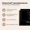 Plattegrond - Bergen op Zoon - Stadskaart - Kaart - Inductie beschermer - Inductie Mat - Kookplaat Beschermer Inductie beschermer vinyl 3mm klein -sfeer2
