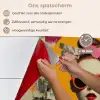 Vrouw - Bril - Strik - Retro keuken achterwand spatscherm klein -spatscherm_NL