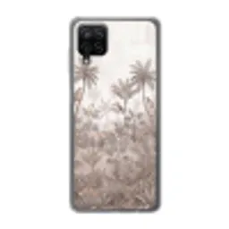 Jungle - Dieren - Palmbomen Telefoonhoesje Samsung Galaxy A12 klein -3d
