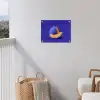 Meloen - Blauw - Oranje - Kunstzinnig tuinposter los doek klein -sfeer8