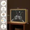 Whiskyglazen - Ijs - Spetters - Zwart Light Box met batterij (Wandlamp) middel -USP_websiteoverzichtNL
