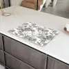 Tijger - Jungle - Patroon - Grijs Inductie beschermer vinyl 3mm klein 276 -sfeer8