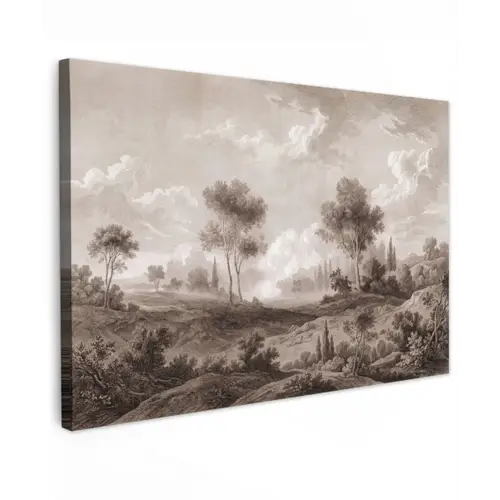 Klassiek - Landschap - Neutraal canvas 2cm klein -z3d