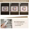 Bloemenkrans - Kleurrijk - Moeder Light Box met kabel (Tafellamp) klein -USP_dimbaarNL