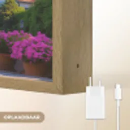 Lake Como - Italië - Landschap Light Box met batterij (Wandlamp) middel -USP_websiteoplaadbaarNL