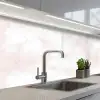 Wolkenstructuur - Roze - Marmer keuken achterwand 2 middel 871 -3d_schuin
