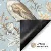 Botanisch - Zangvogel - Blauw Deurmat klein 898 -antislip_NL