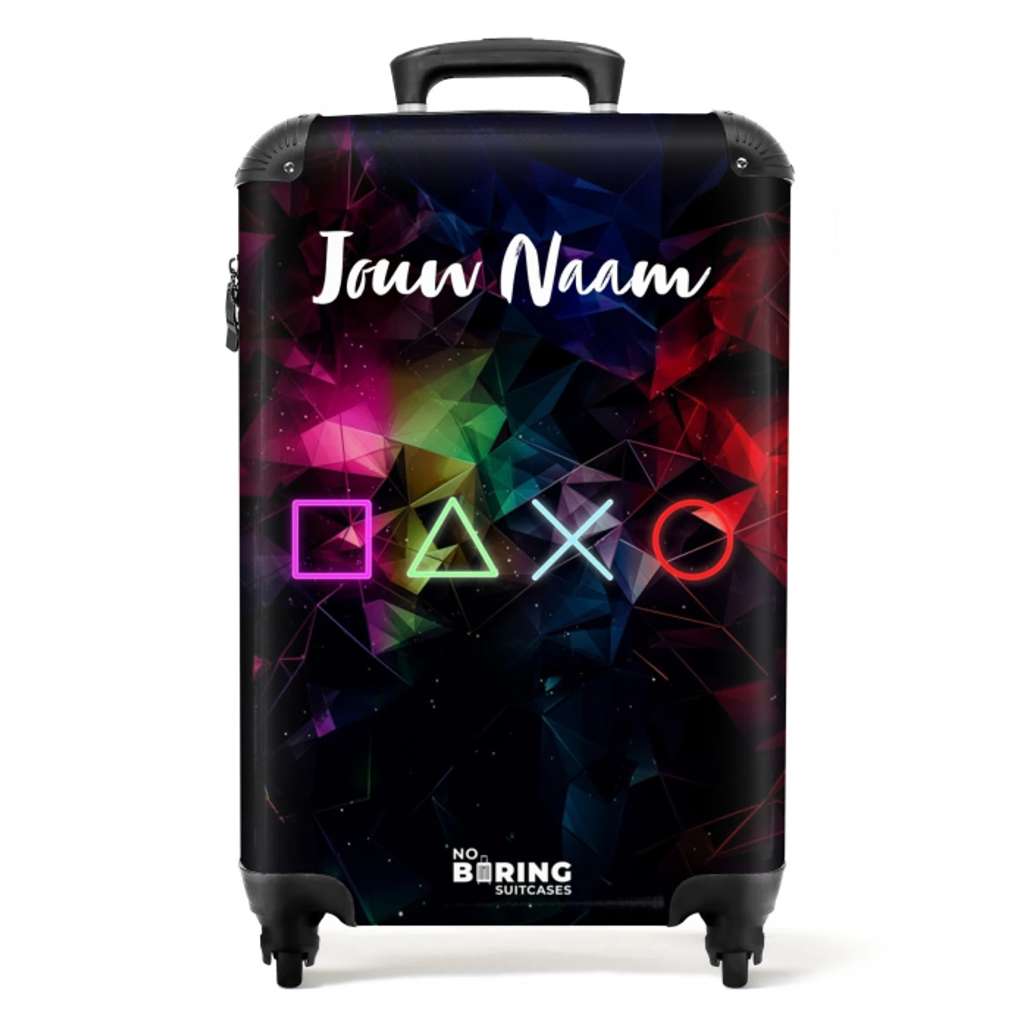 Play the Game NBS - Handbagage koffer - Kinderen Unisex middel -productfoto_recht