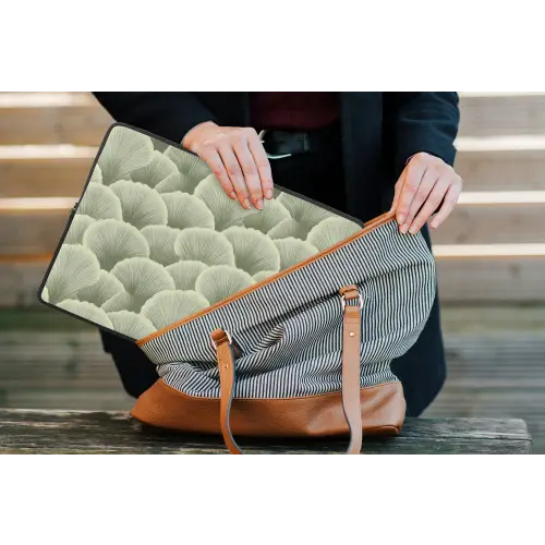 Waaier - Blad - Groen laptophoes neopreen klein 279 -tas