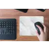 Klassiek - Marmer - Grijs muismat rubber klein 262 -toetsenbord