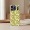 Palmblad - Patroon - Groen Telefoonhoesje iPhone 17 Pro klein 878 -sfeer2
