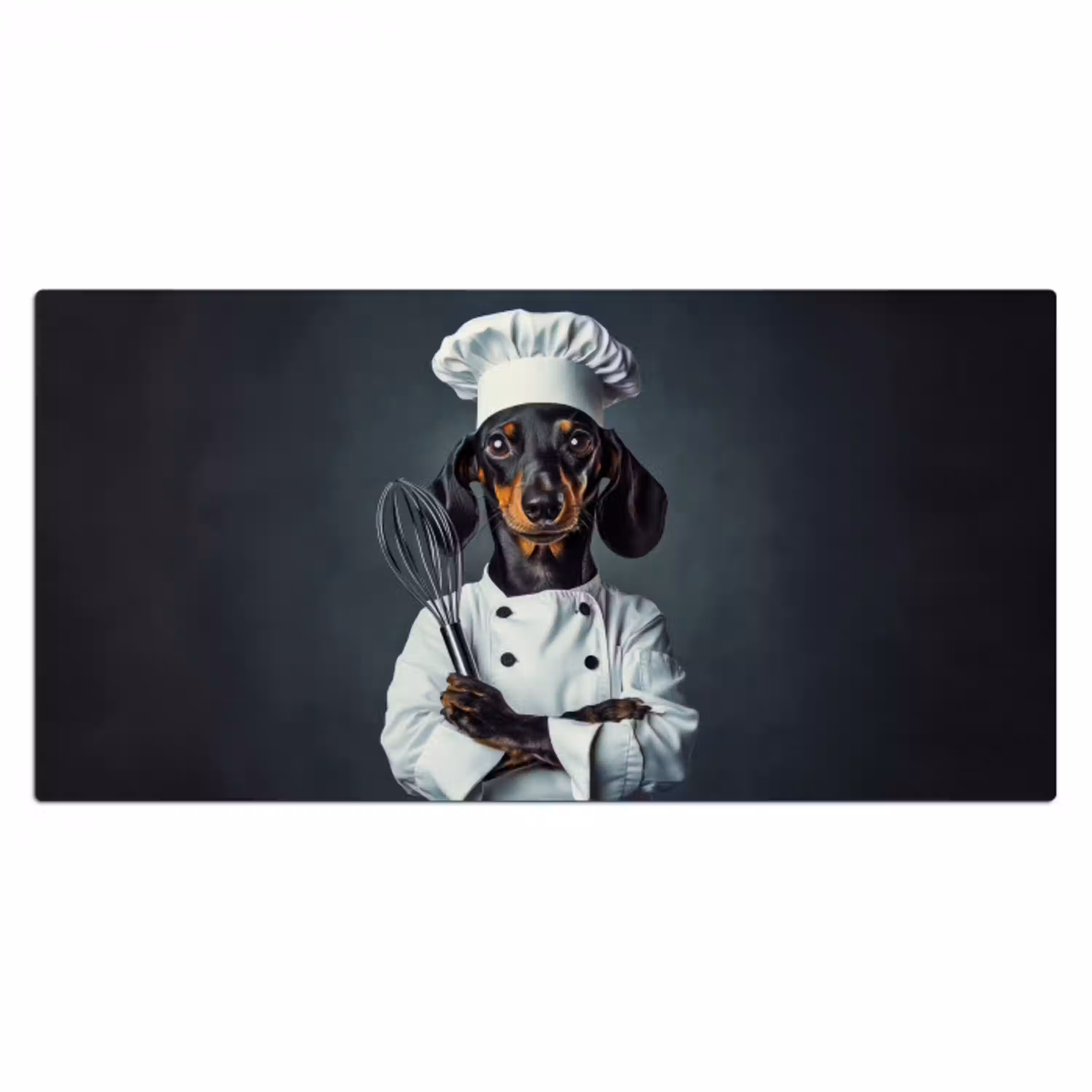 Hond - Garde - Kok Muismat XXL klein -3d_leeg