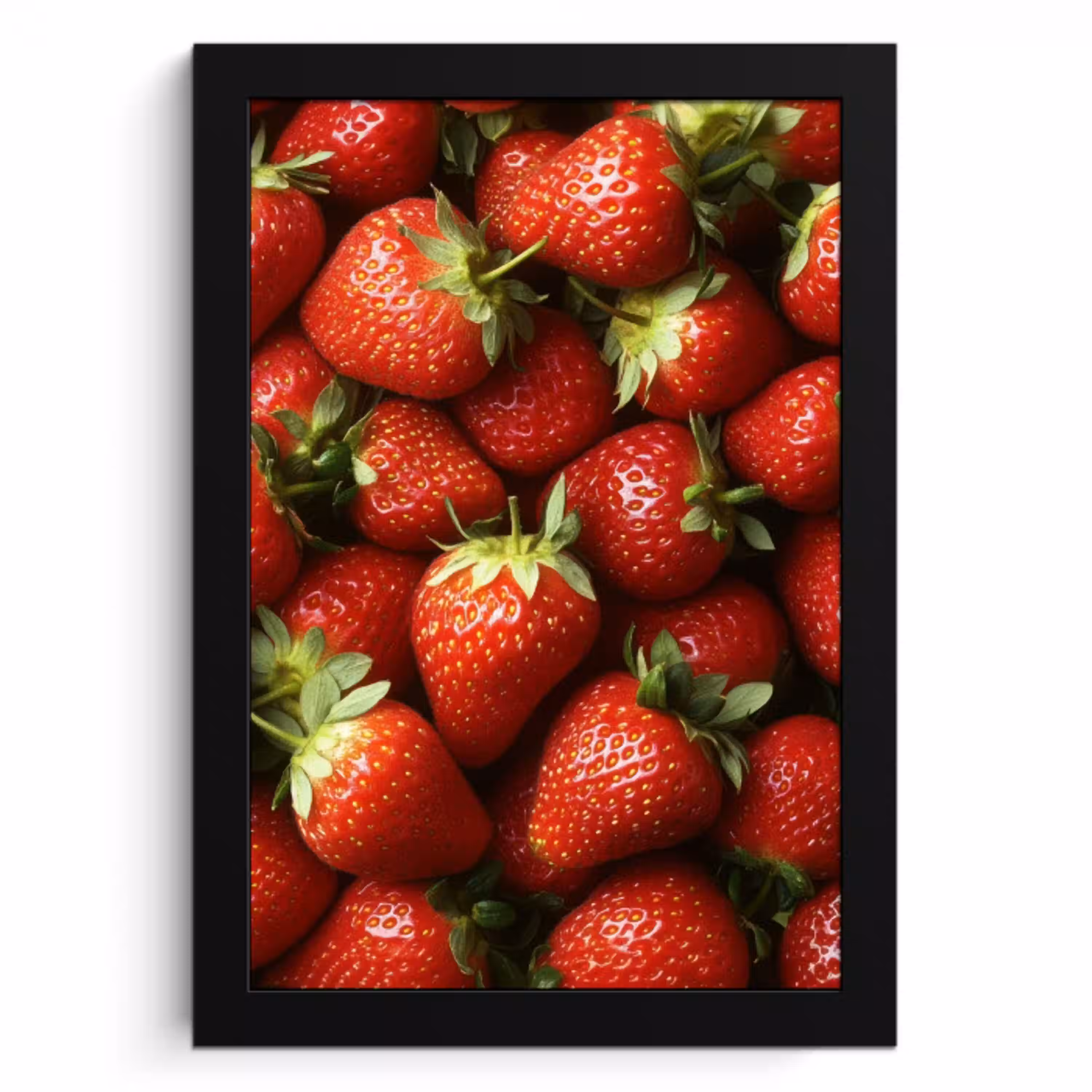 Aardbei - Fruit - Rood KitchenYeah - Keuken - Fotolijst klein -3d