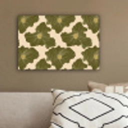 Modern - Abstract - Groen canvas 2cm klein 34 -sfeer3