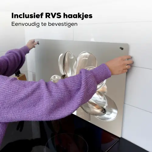 Bloem - Glazen - Doorzichtig Inductie beschemer met haakjes klein -ky-ophangen-nl