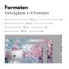 Brug - Kersenbomen - Wit Muismat XXL klein -sfeer5