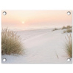 Horizon - Duinlandschap - Zand tuinposter los doek klein -3d