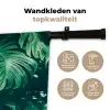 Monstera - Bladeren - Planten - Jungle - Natuur Wandkleed katoen klein -sfeer2