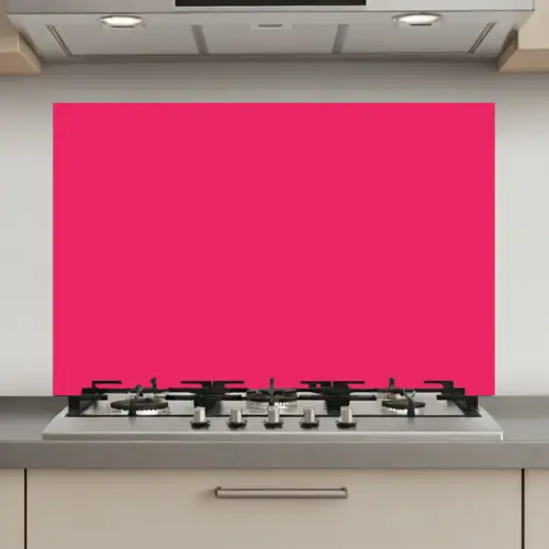 Karmijn - Kleuren - Palet - Roze keuken achterwand spatscherm klein 900 -3d_website
