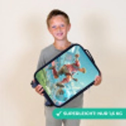 Voetbal - Jongen - Stadion - Elektrisch Kinderkoffer - Zwart klein -sfeer4_DE