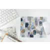 Abstract - Goud - Vormen muismat rubber klein -witbureau