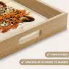 Luipaard - Symmetrisch - Strepen Dienblad Rechthoek middel -USP_HandgreepNL