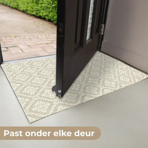Floraal - Ornament - Beige Deurmat klein 898 -USP_NL