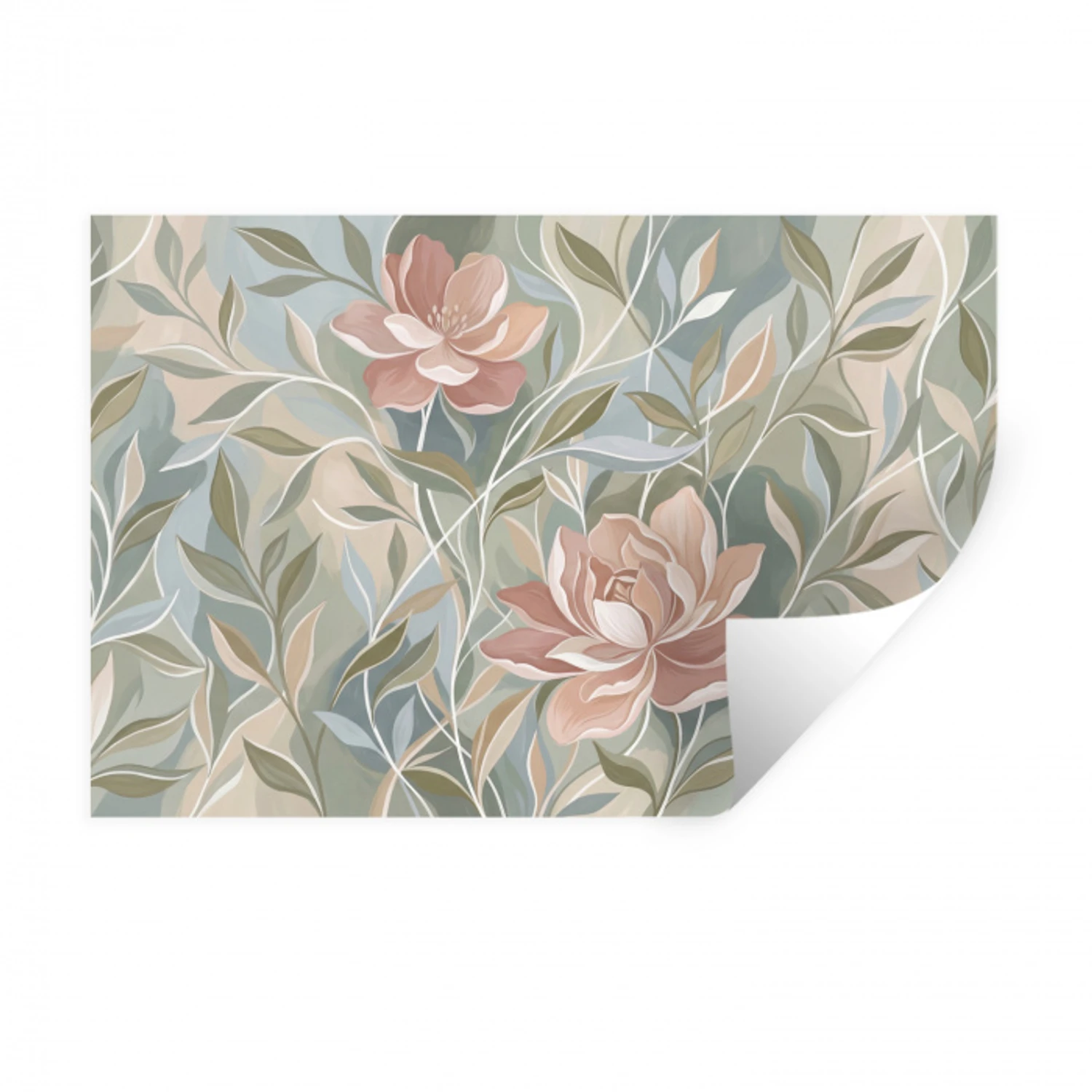 Elegant - Romantiek - Roze Muursticker klein -3d