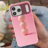 Golfballen - Roze - Drie Telefoonhoesje iPhone 17 Pro Max klein -sfeer2