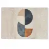 Cirkels - Abstract - Kleurrijk Deurmat klein -zkaufland3d