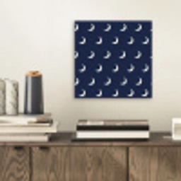 Patroon - Manen - Blauw aluminium wit klein 46 -sfeer1